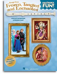 ALBUM - RECORDER FUN - FROZEN TANGLED ENCHANTED